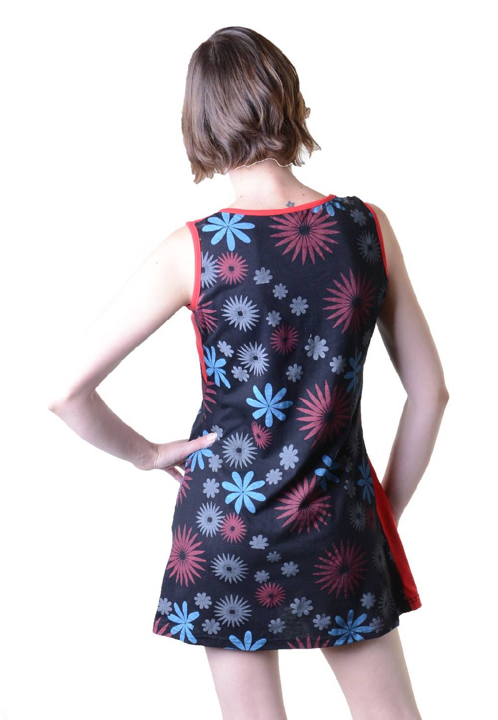 Kunst Und Magie Einzigartige Patchwork Longshirt Tunika Hippie Blitzangebot