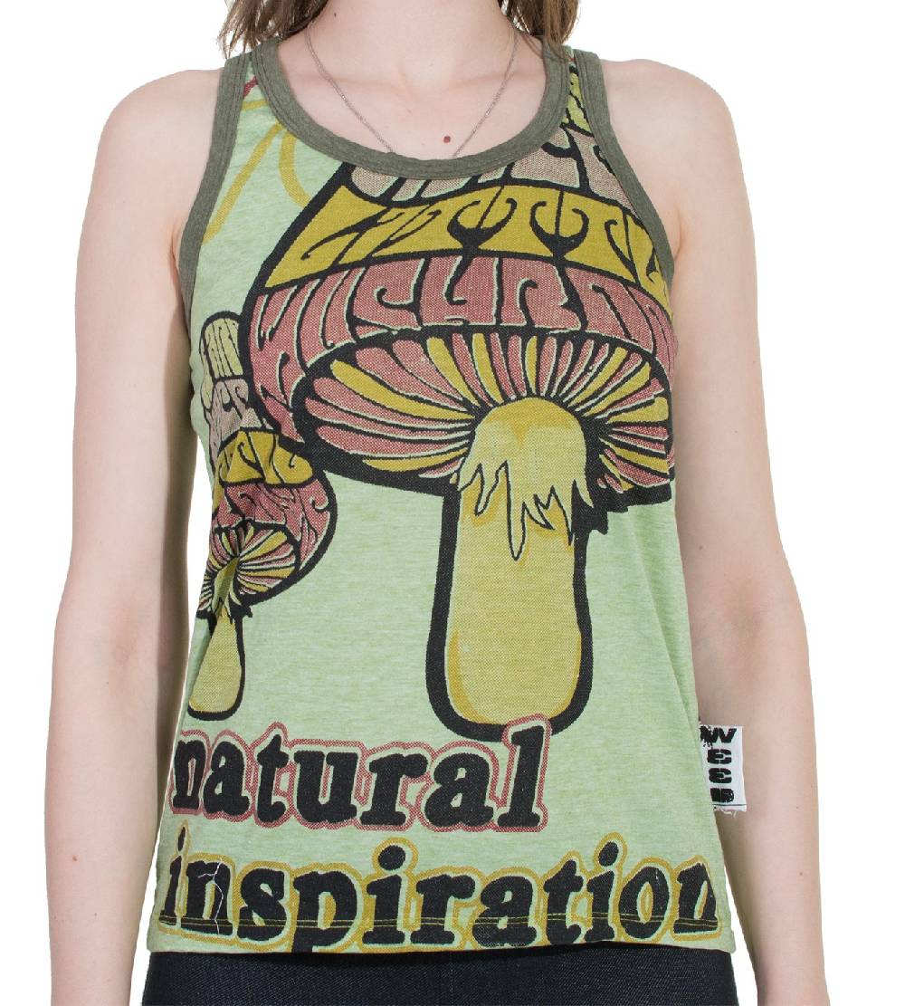 Kunst Und Magie Magic Mushroom Goa Top Shirt Hippie 70er Retro Letzter Tag