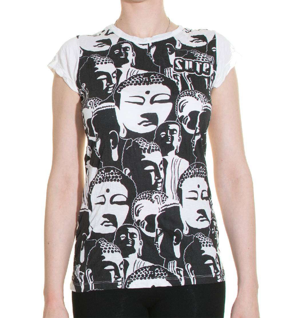 Kunst Und Magie Top Sure Buddha Köpfe 70er Retro T-Shirt Hippie Goa Online