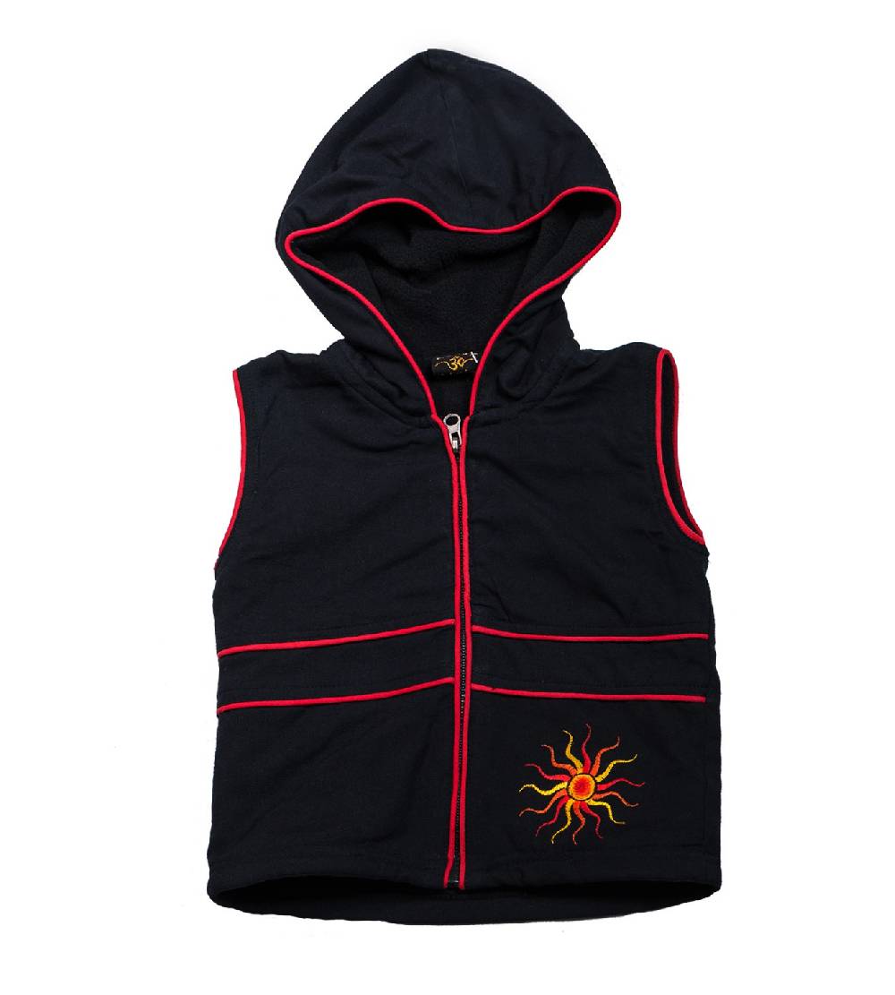 Kunst Und Magie Kunst und Magie Kinder Weste aus Fleece Sweatjacke Hoodie mit Kapuze Heißer Verkauf