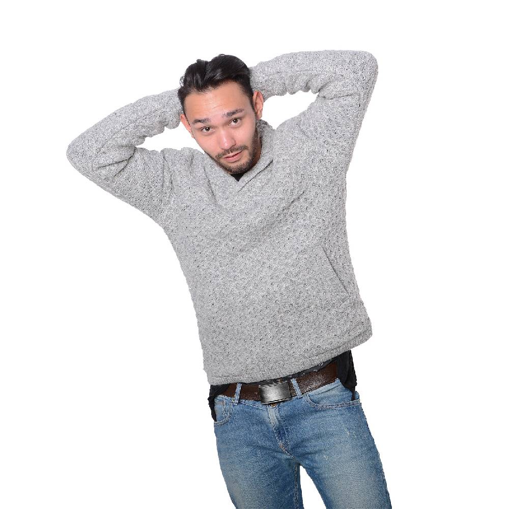 Kunst Und Magie Kunst und Magie Herren Strickpullover Wollpullover mit Schalkragen und warmen Fleecefutter JETZT KAUFEN