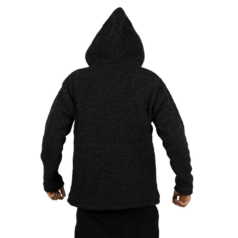 Kunst Und Magie Kunst & Magie Unisex Strick- Wolljacke abnehmbare Kapuze Letzte 2 Tage