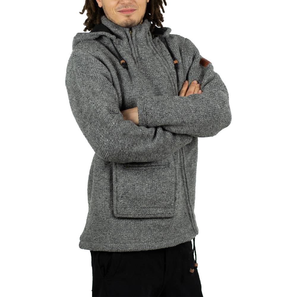 Kunst Und Magie Kunst & Magie Unisex Strick- Wolljacke abnehmbare Kapuze Letzte 2 Tage