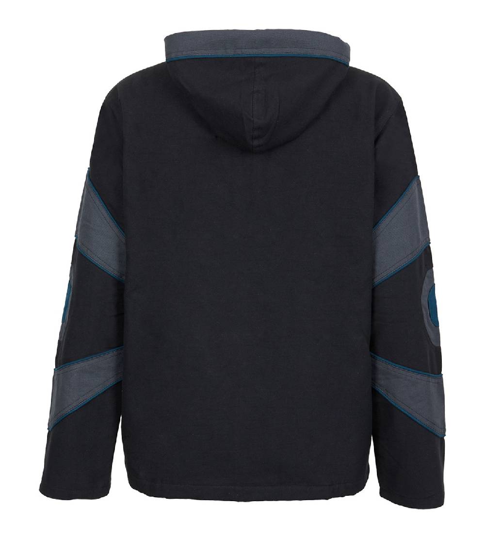 Kunst Und Magie Kunst und Magie Goa Canvas Baumwolljacke für Herren mit Fleecefutter Bis zu 50% Rabatt