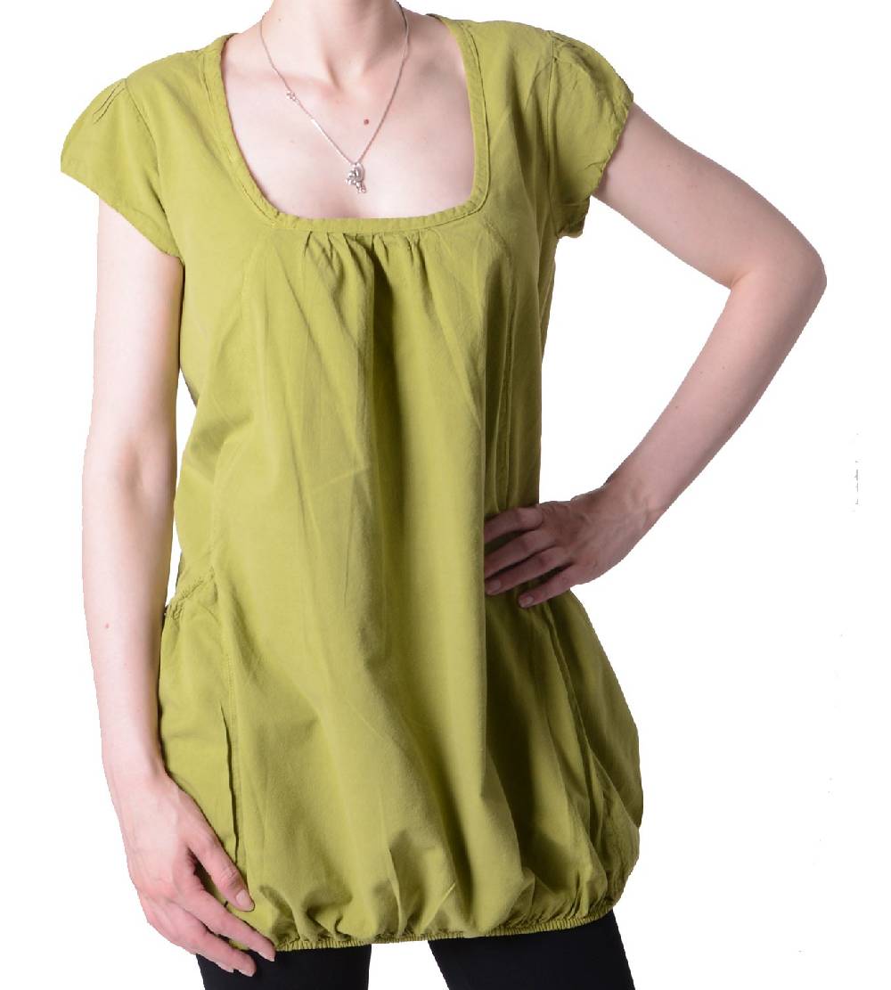 Kunst Und Magie Hippie Sommer-Top Damen Oberteil mit zwei Taschen - Überzieher, Bluse Super Rabatt