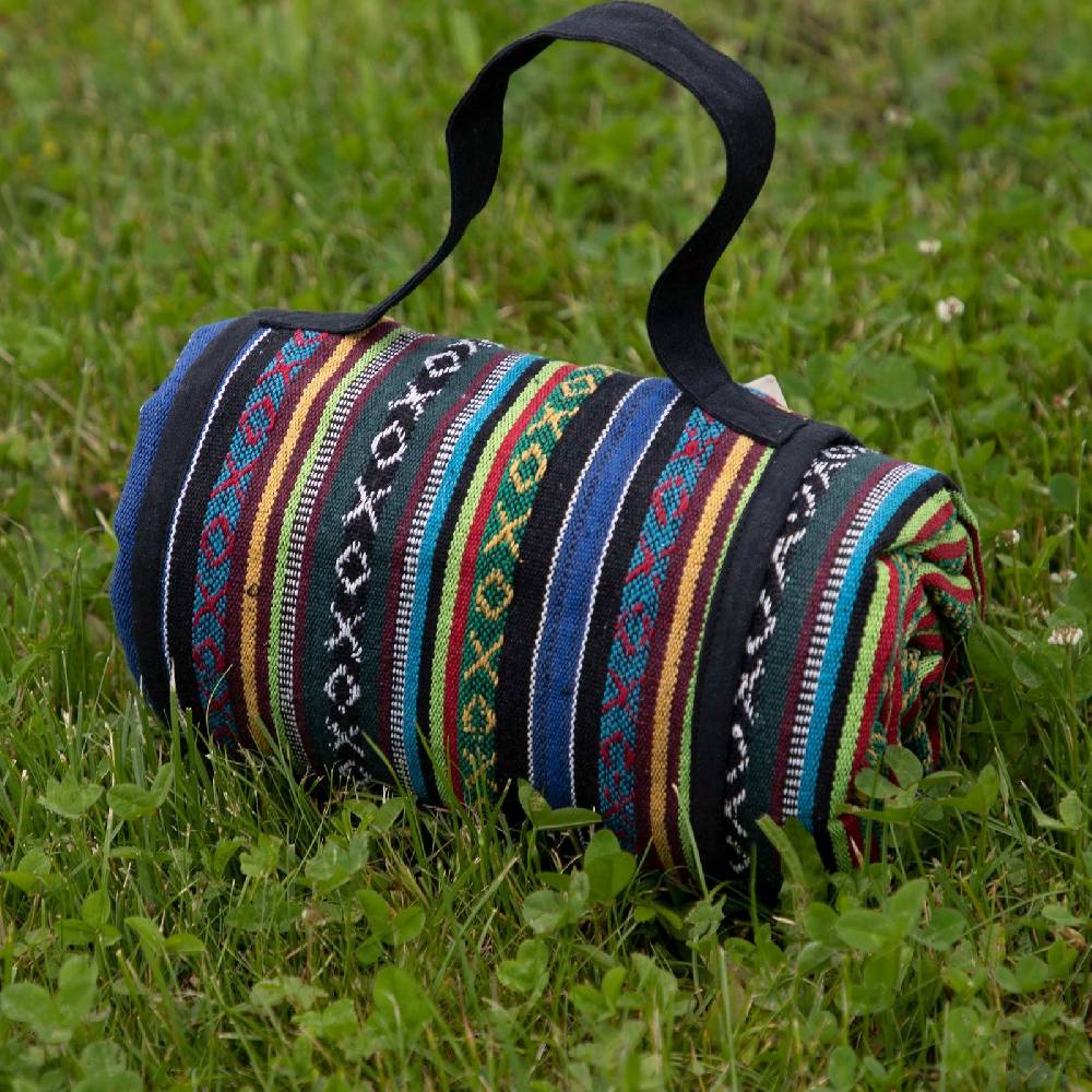 Kunst Und Magie Bunte Handgewebte Familien Yoga & Picknickdecke Strandtuch Kostenloser Versand