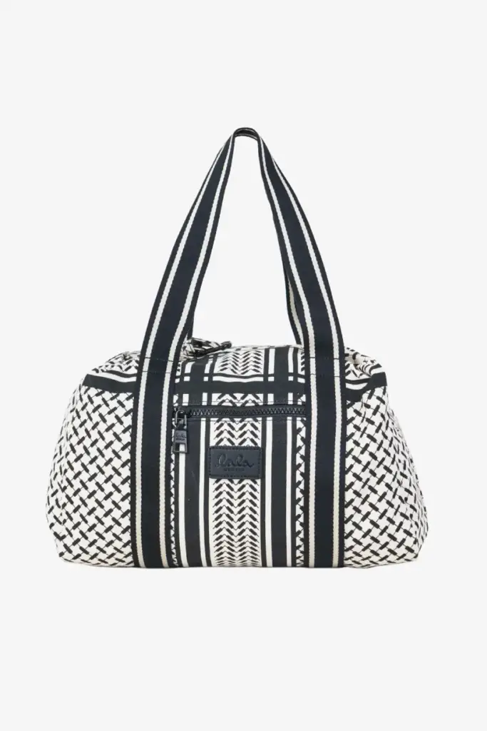Lala Berlin Small Bag Muriel canvas heritage off white/black Bis zu 65% Rabatt