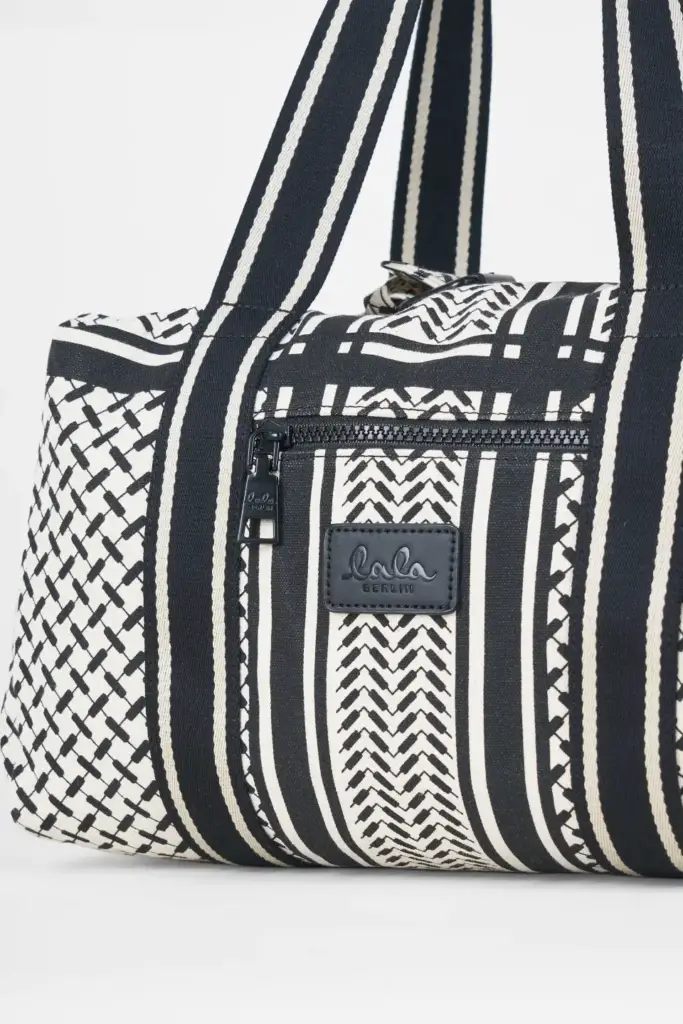 Lala Berlin Small Bag Muriel canvas heritage off white/black Bis zu 65% Rabatt