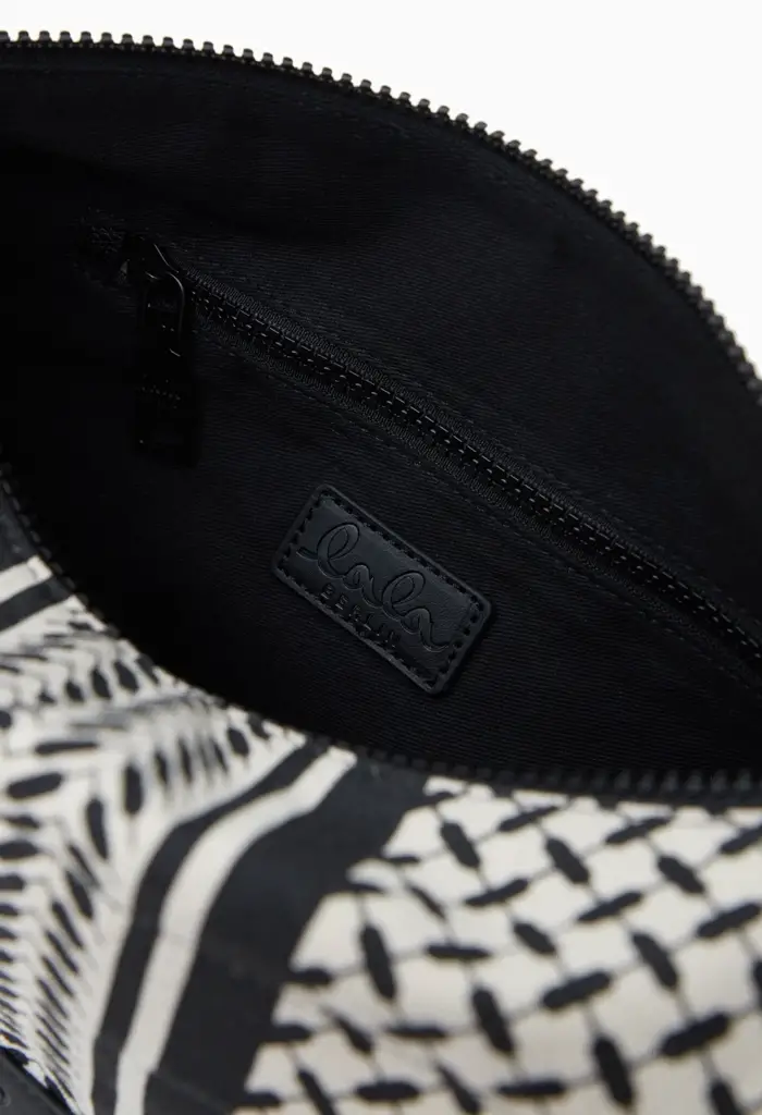 Lala Berlin Crossbody Melly canvas heritage stripe black Nur für heute