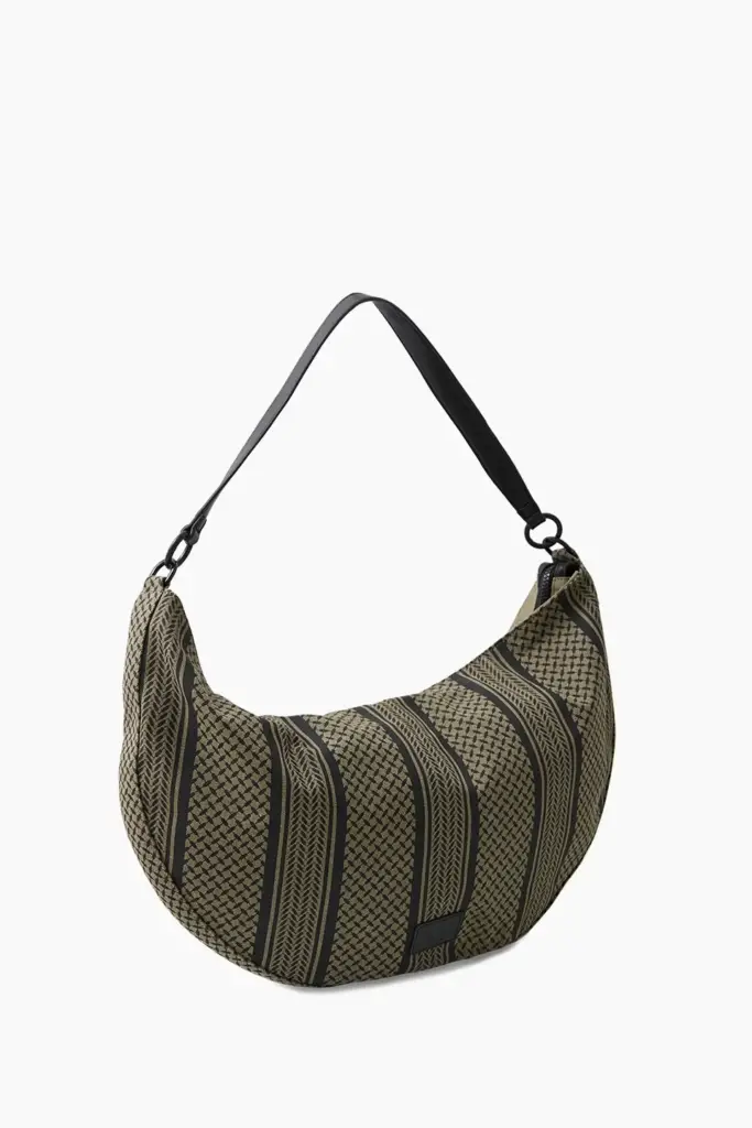 Lala Berlin Crossbody Milora canvas olive/black Nur noch ein Tag übrig