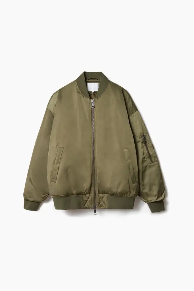 Lala Berlin Jacket Jalou nylon olive Super Rabatt