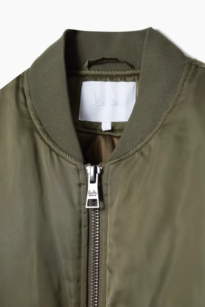 Lala Berlin Jacket Jalou nylon olive Super Rabatt