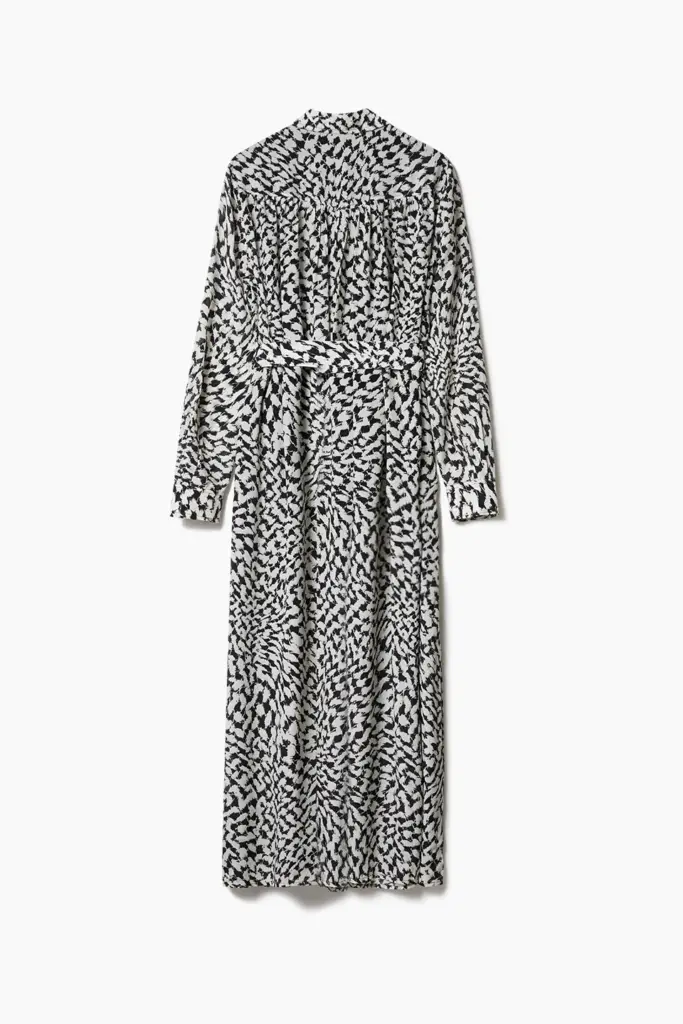Lala Berlin Dress Deerja viscose/silk blend swoosh heritage Riesige Rabatte