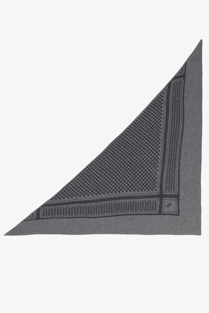 Lala Berlin Triangle Trinity Classic L cashmere dark grey Speichern exportieren