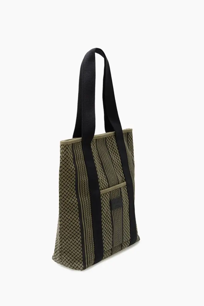 Lala Berlin Tote Carmela canvas olive/black Outlet