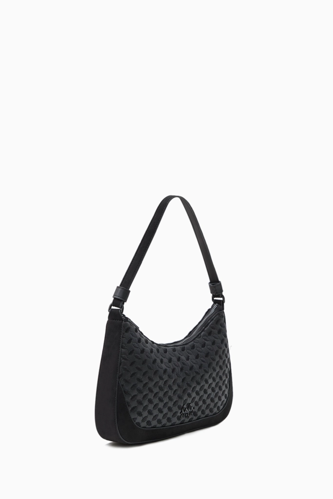 Lala Berlin Medium Handbag Mellow grainy vegan leather black Auslauf