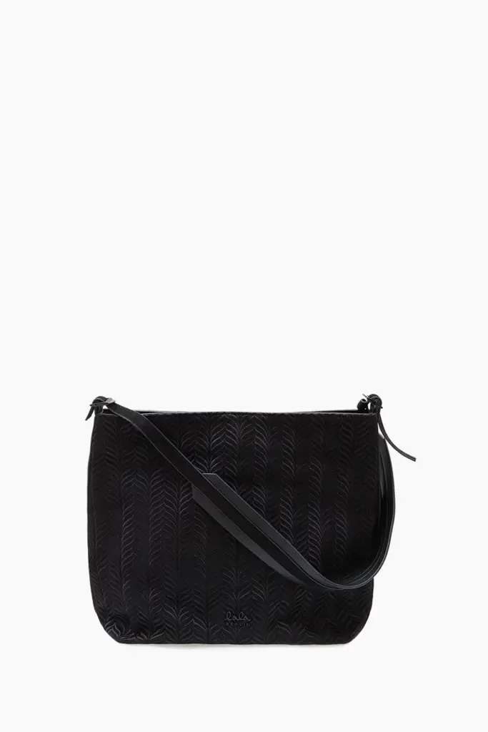 Lala Berlin Hobo Makis canvas embroidery black Angebote
