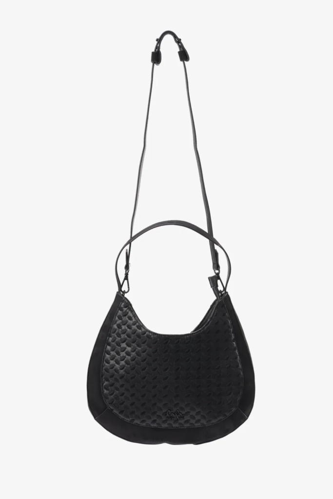 Lala Berlin Crossbody Moni vegan leather heritage embroidery black Meist gekauft