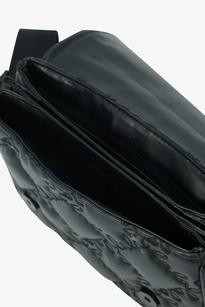 Lala Berlin Shoulderbag Mauvi vegan leather lalagram black Rabatt