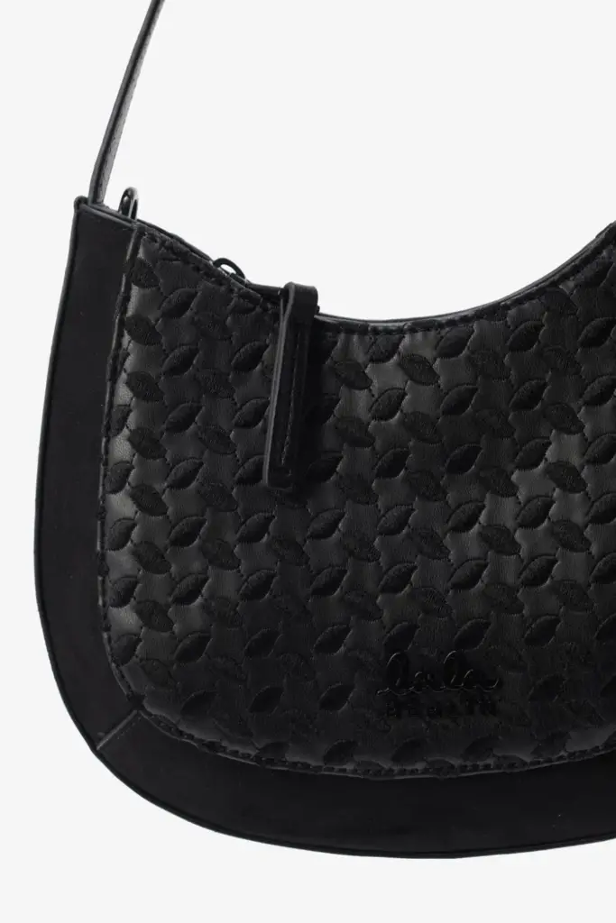 Lala Berlin Mini Shoulderbag Mesca vegan leather heritage embroidery black Online Shopping