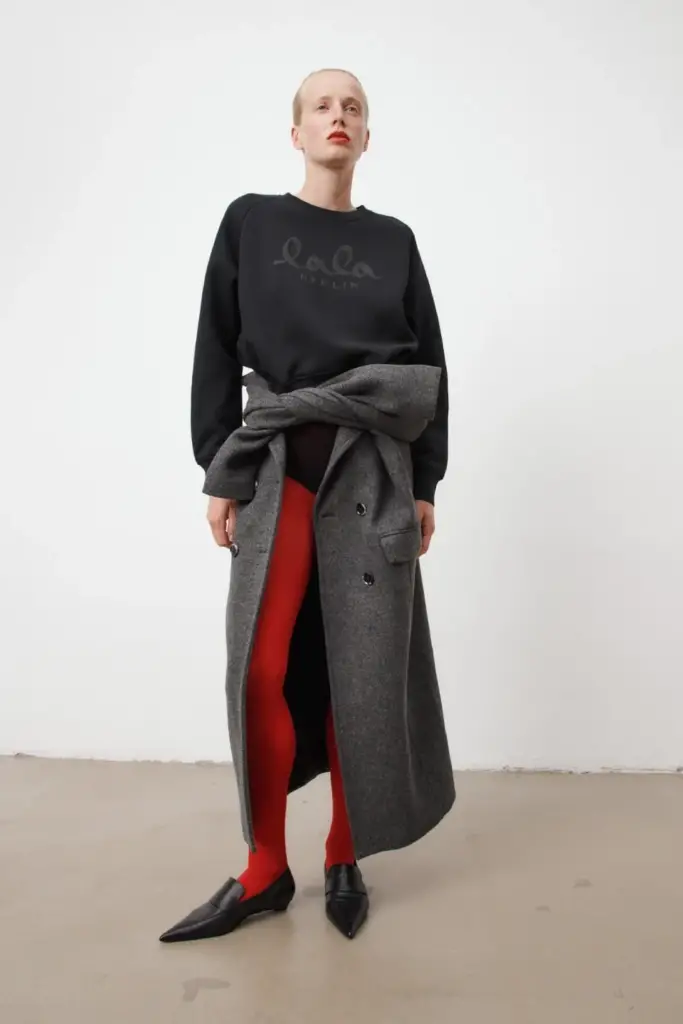 Lala Berlin Sweatshirt Ijora cotton black Black Friday