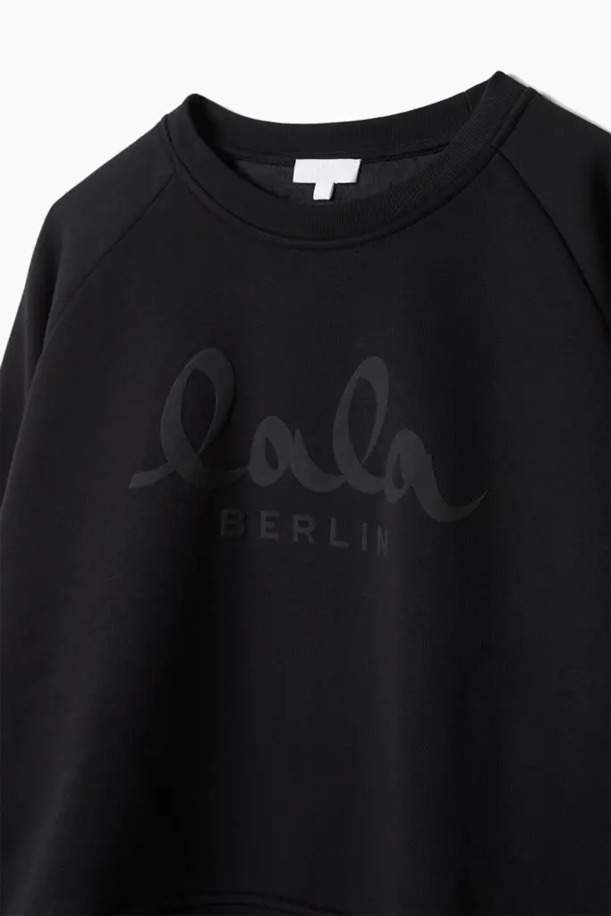 Lala Berlin Sweatshirt Ijora cotton black Black Friday