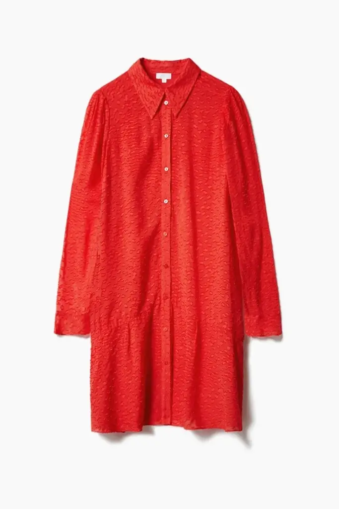 Lala Berlin Dress Davis viscose hot orange Osterangebot