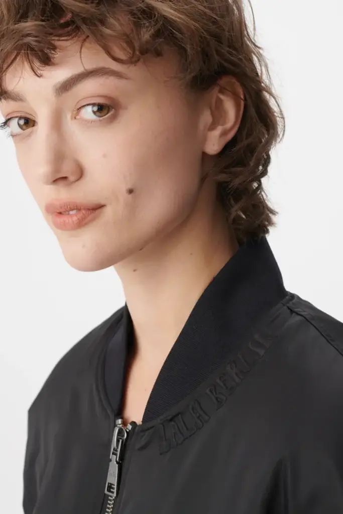 Lala Berlin Jacket Jo polyester black Muttertagsangebot