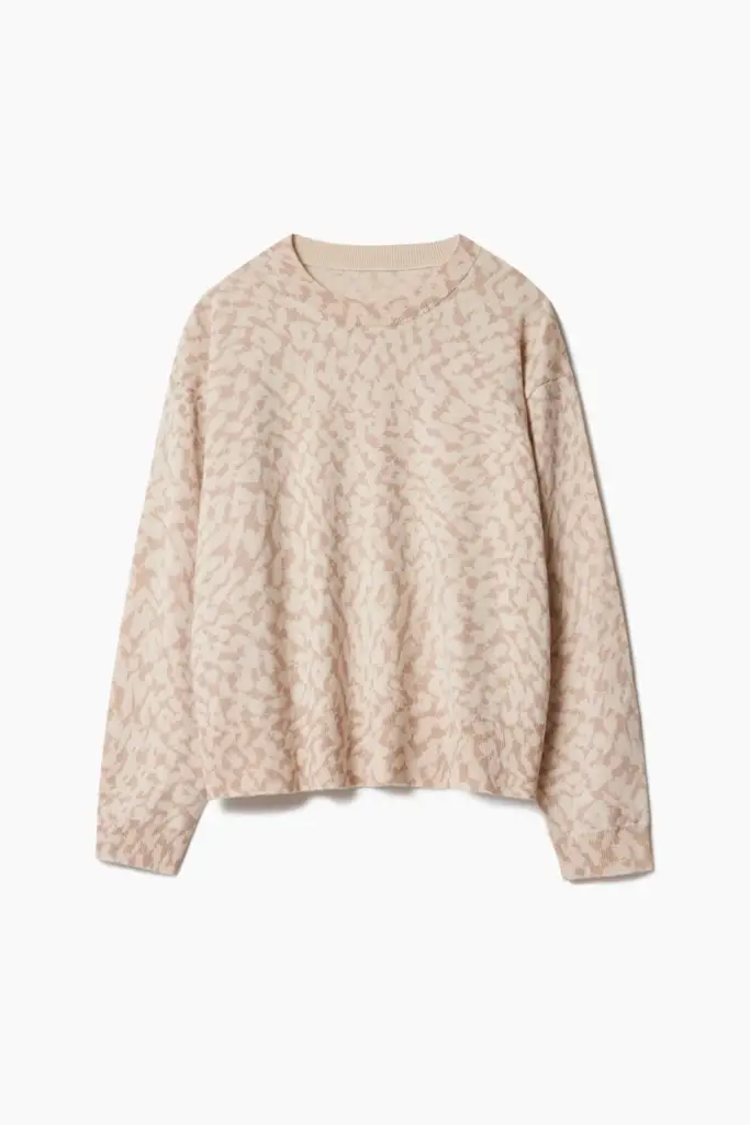 Lala Berlin Jumper Kactus wool mix cream heritage Vatertagsangebot