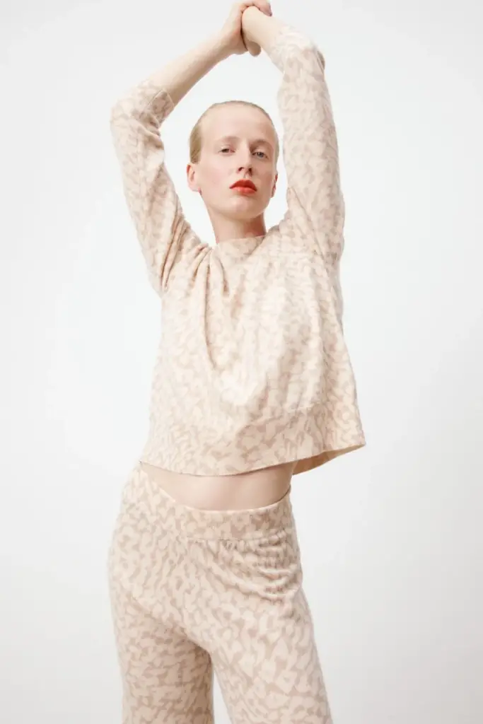 Lala Berlin Jumper Kactus wool mix cream heritage Vatertagsangebot