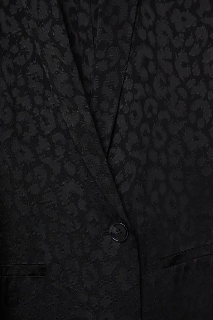 Lala Berlin Jacket Jewel viscose mix leo black Jubiläumsangebot