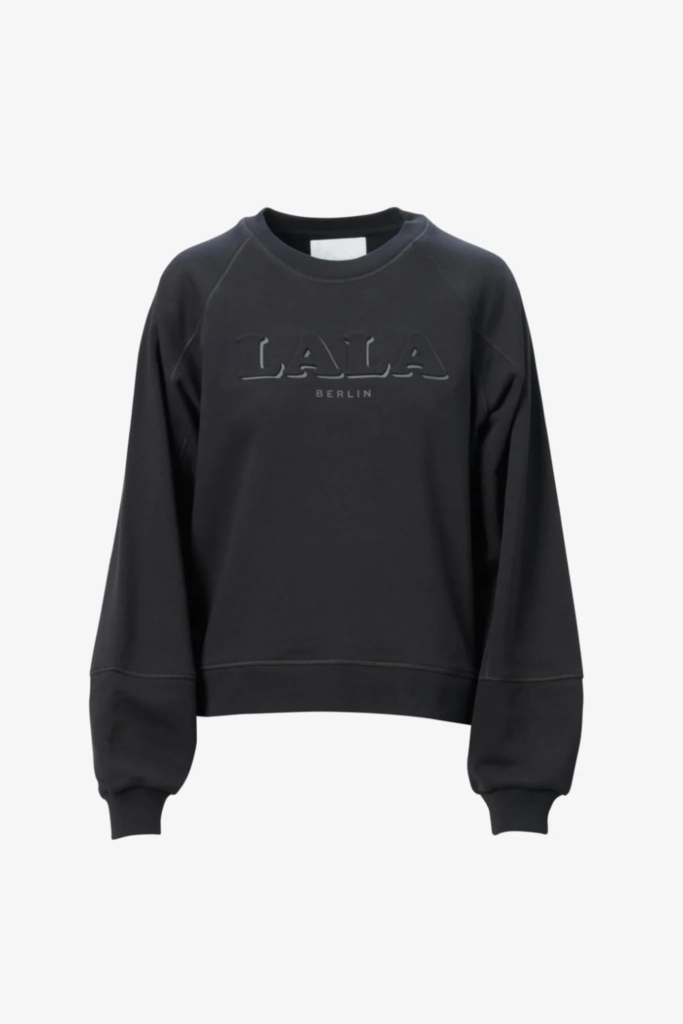 Lala Berlin Sweatshirt Ipara cotton mix black Zeitlich begrenztes Angebot