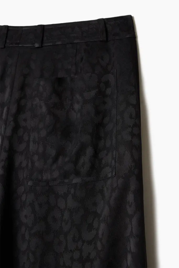 Lala Berlin Pants Polko viscose mix leo black Bestseller