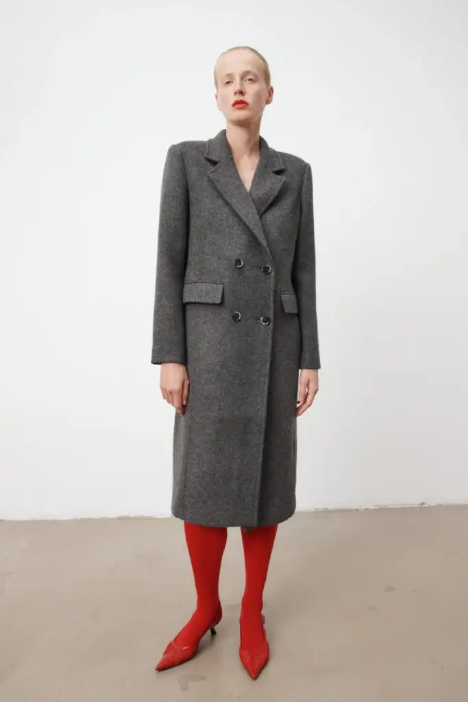 Lala Berlin Coat Cosima wool mix dark grey Saisonale Angebote