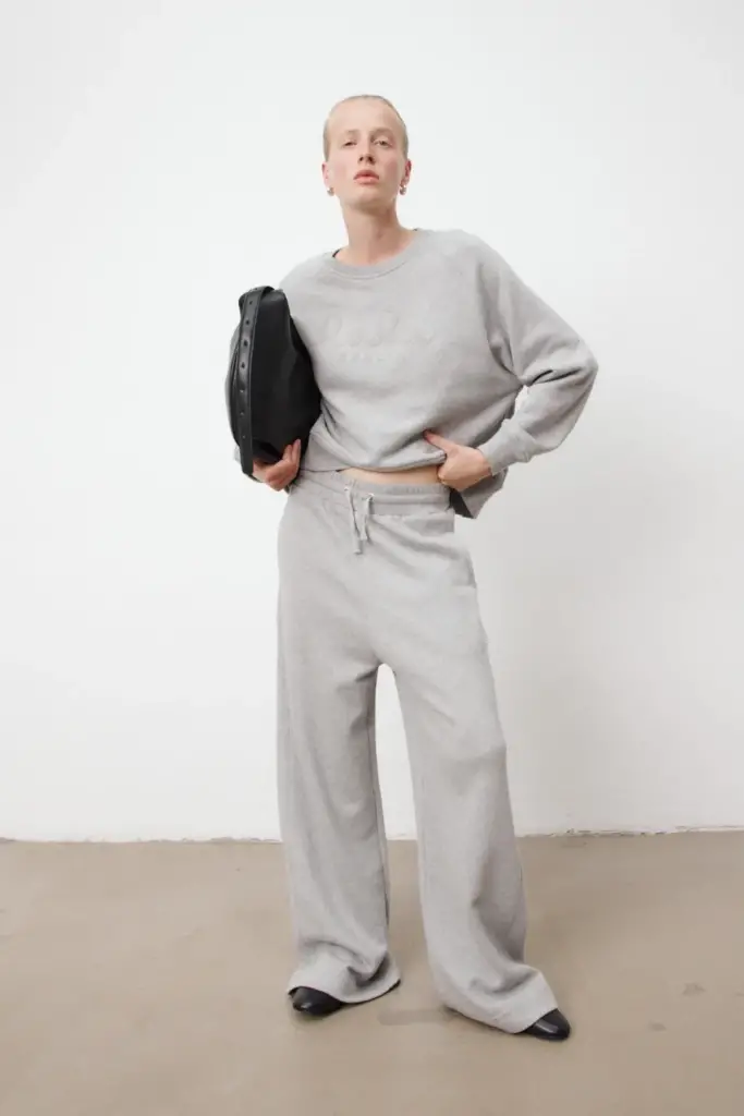 Lala Berlin Sweatshirt Ijora cotton heather grey Sonderangebote