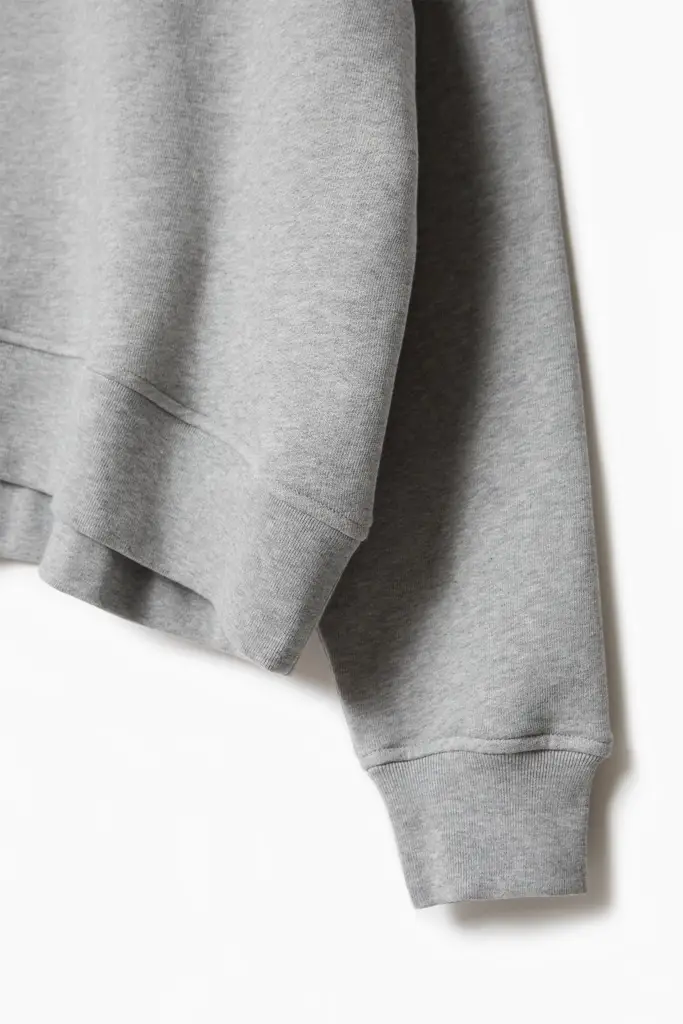 Lala Berlin Sweatshirt Ijora cotton heather grey Sonderangebote