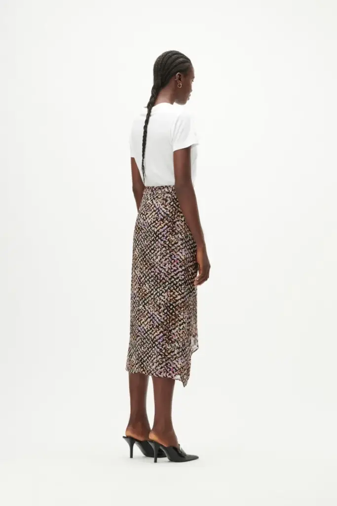 Lala Berlin Skirt Sidney viscose floral heritage Bis zu 50% Rabatt