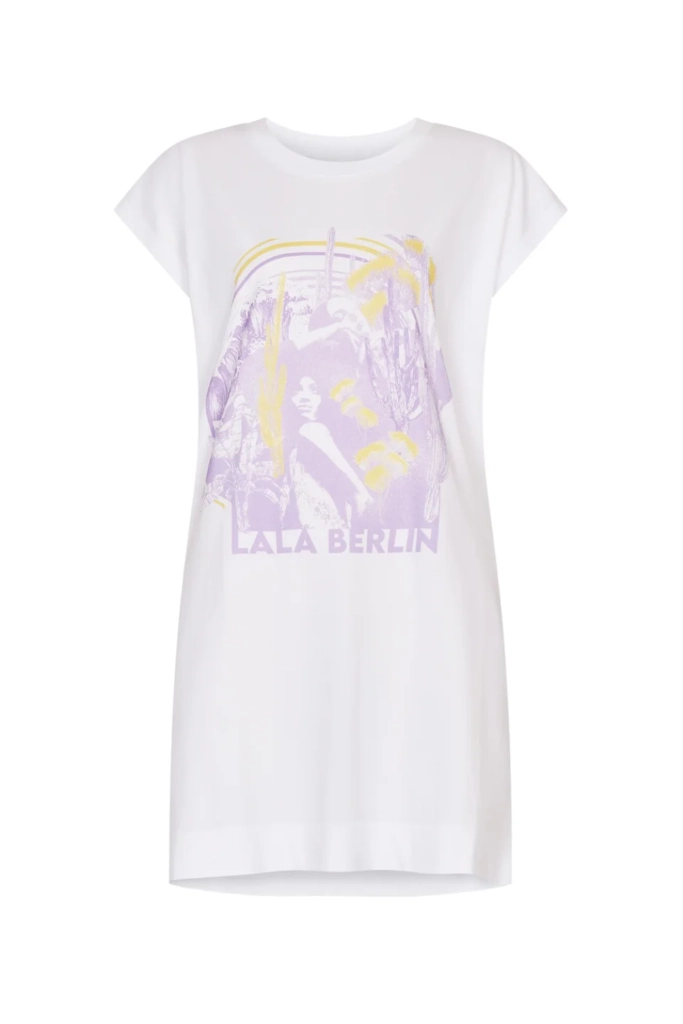 Lala Berlin T-Shirt Liva cotton lala savanna Nur für heute