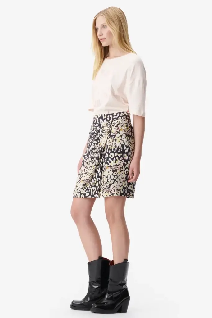 Lala Berlin Skirt Saraya viscose floral leo Discount Store für neue Produkte