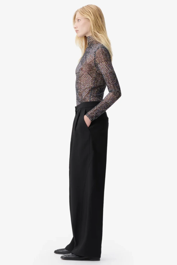 Lala Berlin Longsleeve Carolyn polyester mix heritage star black 50% Rabatt mit kostenlosem Versand
