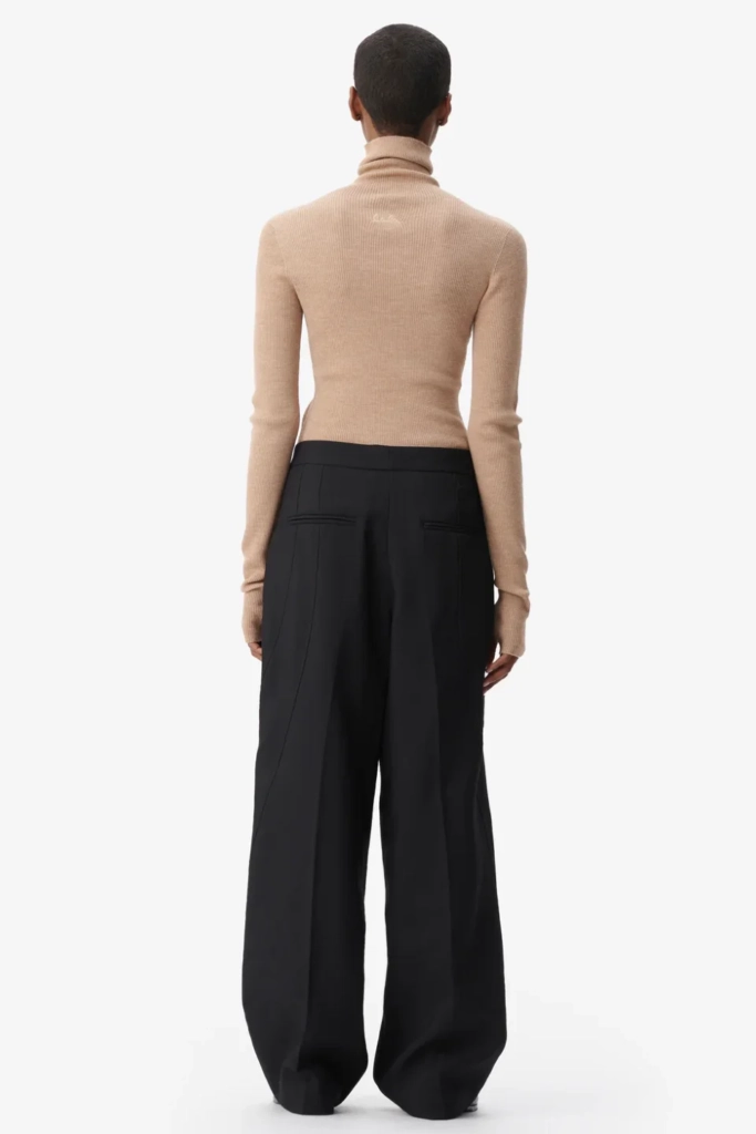 Lala Berlin Jumper Kalliopi wool toffee Kostenloser Versand international