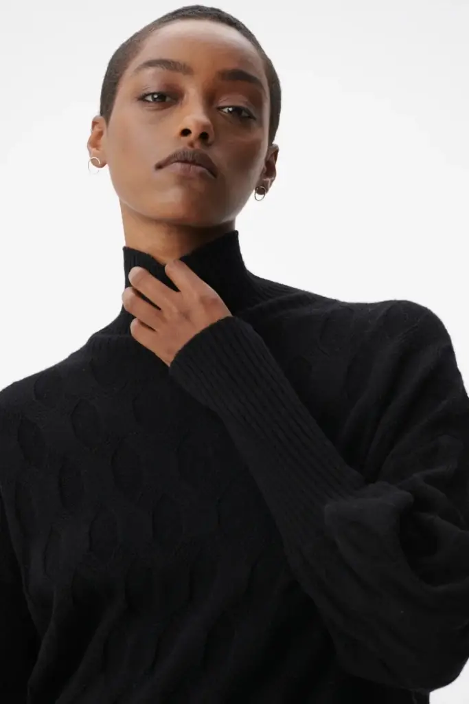 Lala Berlin Jumper Kaito wool mix black Begrenzt auf 3 Tage