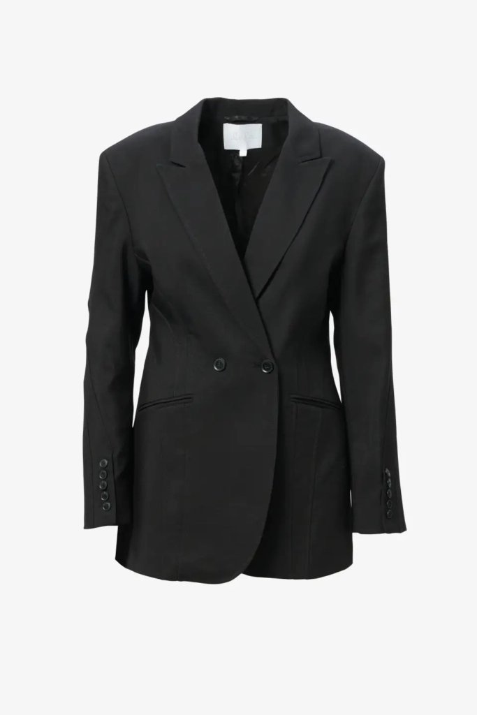 Lala Berlin Jacket Jupiter viscose mix black Black Friday Preise