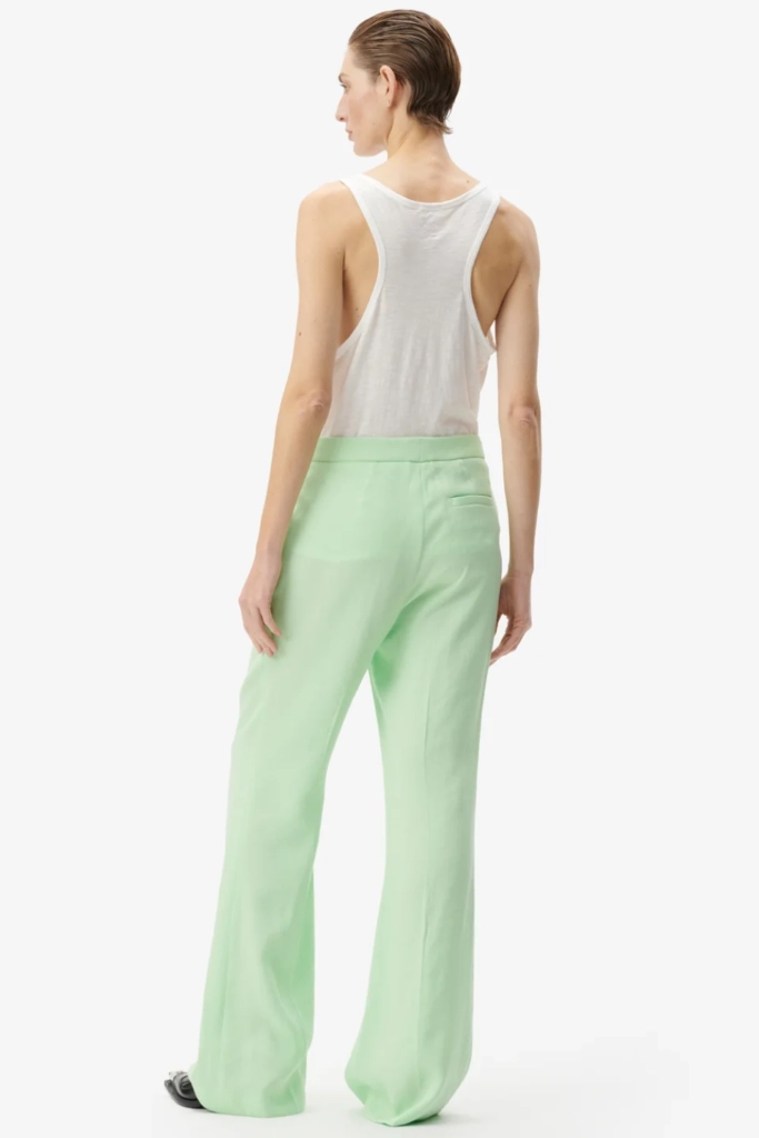 Lala Berlin Pants Polli viscose mix avocado Verkauf