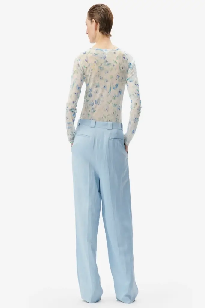 Lala Berlin Longsleeve Caro polyester mix sky leo love Angebote