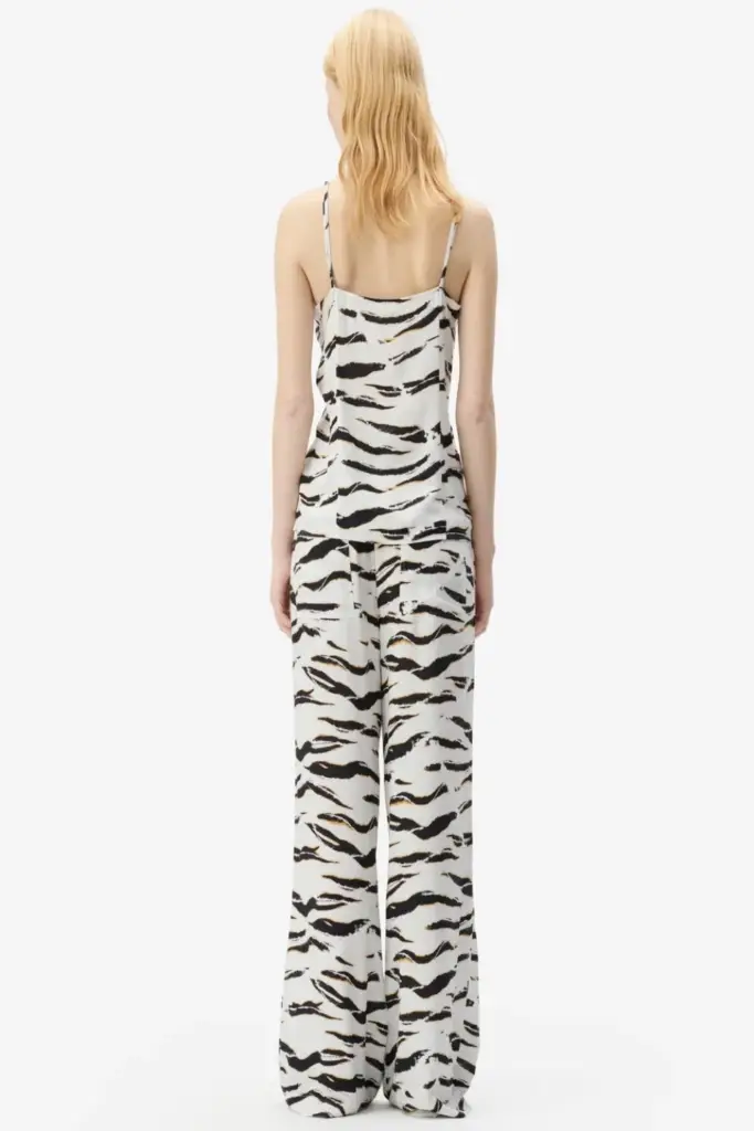 Lala Berlin Top Tiko viscose zebra wave Blitzverkäufe