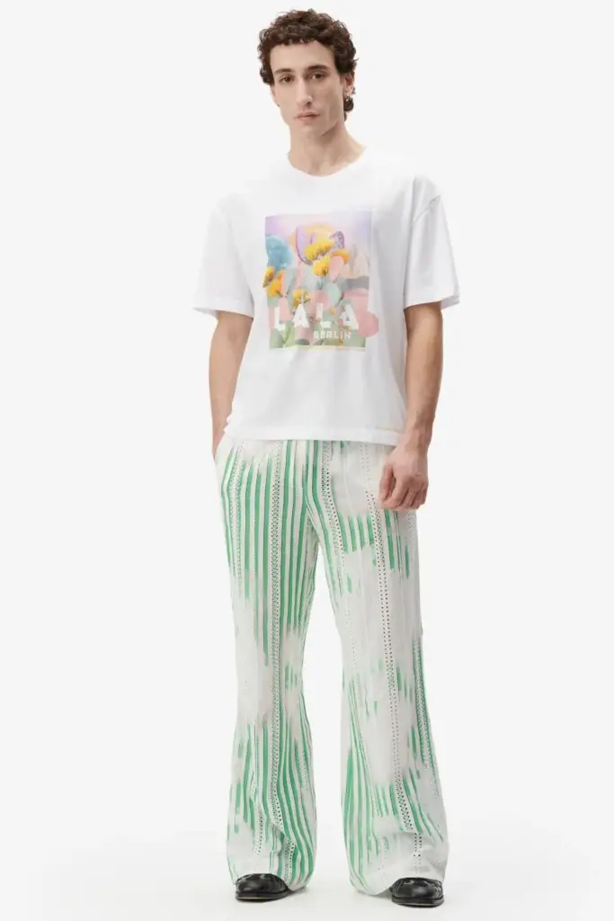 Lala Berlin T-Shirt Celia cotton lala desert Flash Sale