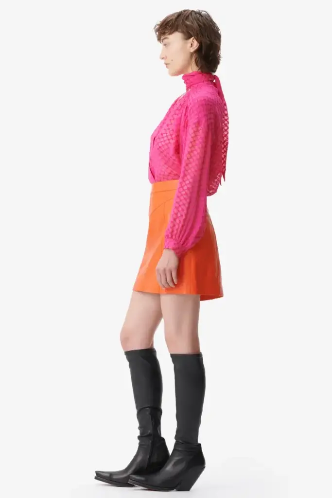 Lala Berlin Skirt Skyla viscose mix paprika Black Friday