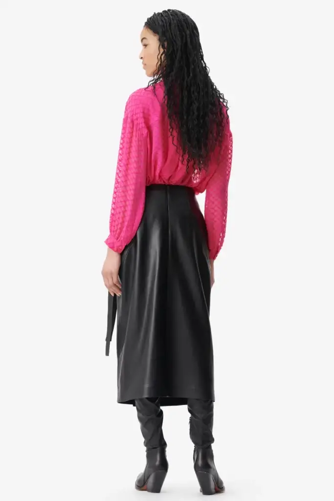 Lala Berlin Skirt Siana polyester mix black Cyber Monday