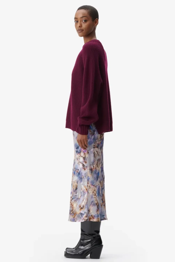 Lala Berlin Skirt Sasa viscose spiral shibori Osterangebot